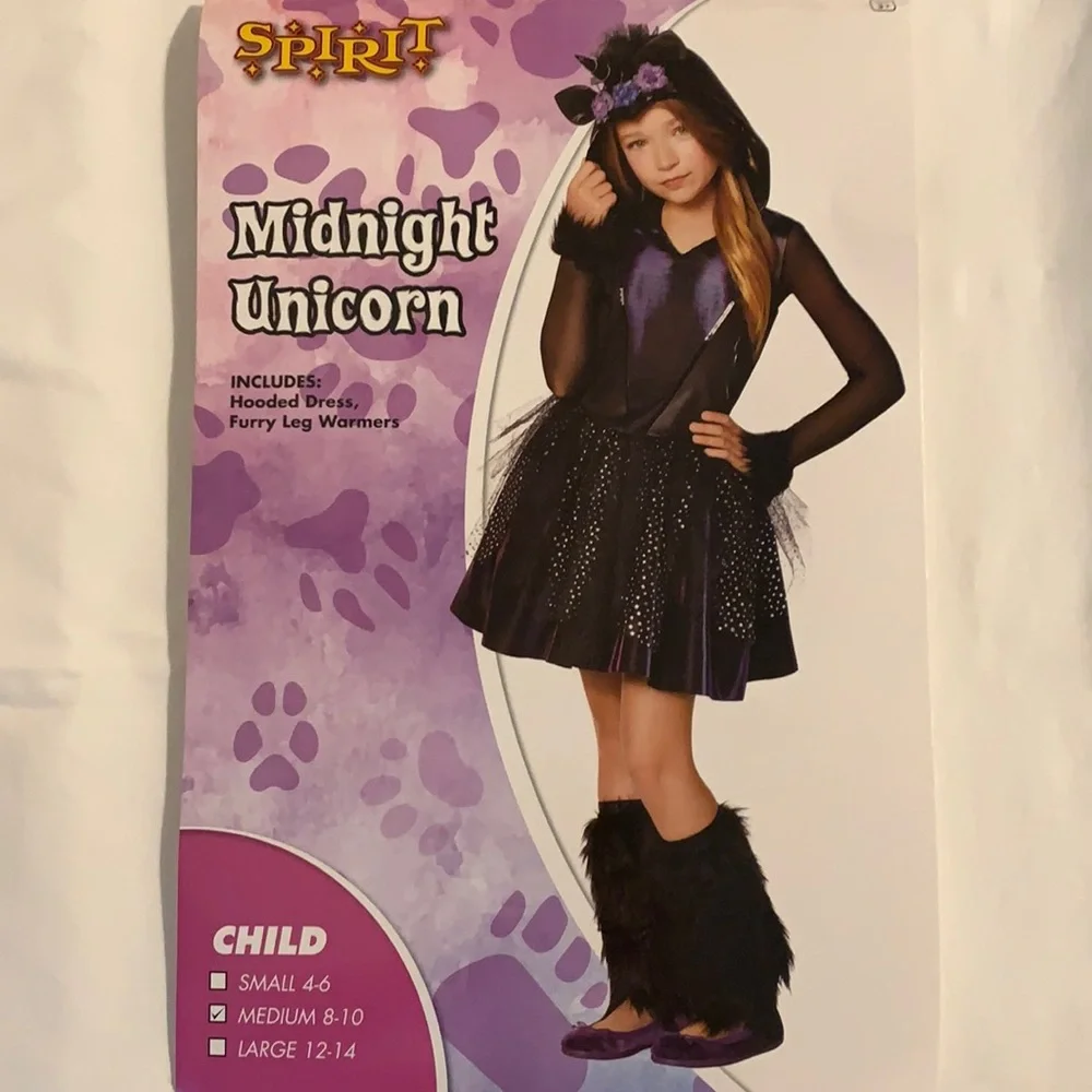 NWT Midnight Unicorn Costume - Picture 2 of 7